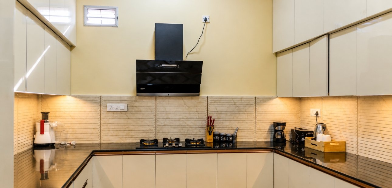 Riverside villa room
